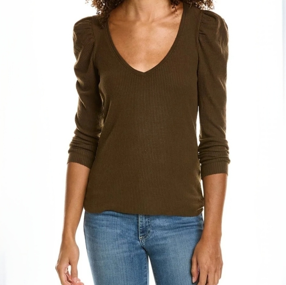 Nation LTD Peri Bold Shoulder Top M